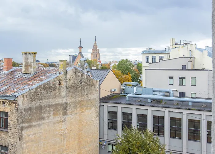 Modern In Town Centre - Lift, Self Check-in, Aircon & Smart Tv Dzīvoklis Riga