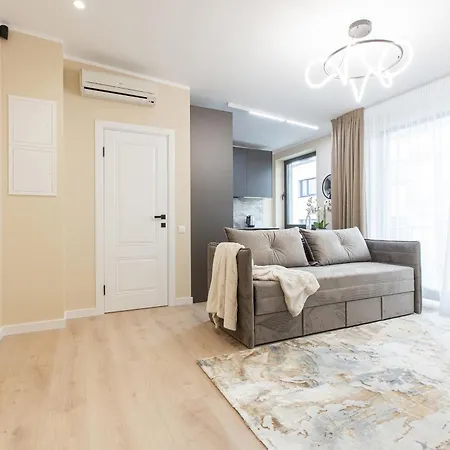 アパート Modern In Town Centre - Lift, Self Check-in, Aircon & Smart Tv リガ